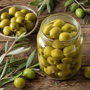 زیتون محلی کنسروی بدون هسته